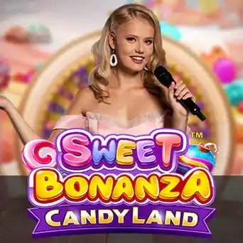 Sweet Bonanza CandyLand logo – Live Dealer by Pragmatic Play at Spinky