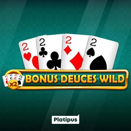 Table Games logo of Bonus Deuces Wild from Platipus at Spinky