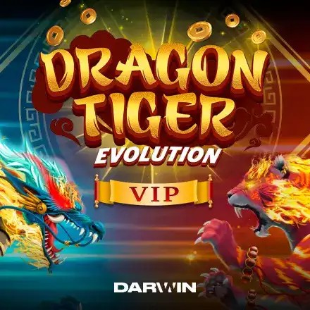 Dragon Tiger Evolution VIP slot visual from Darwin Gaming available on spinky.win
