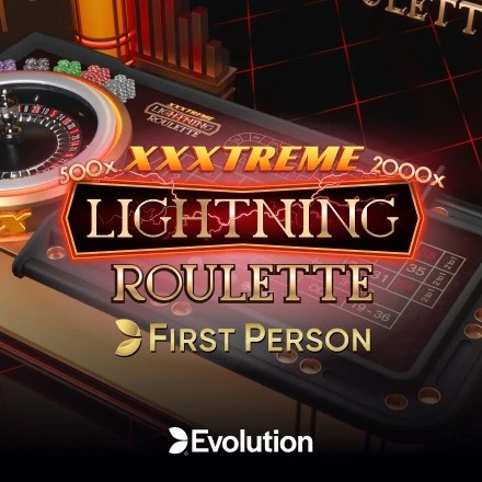 First Person XXXtreme Lightning Roulette game by Evolution – logo hosted on Spinky