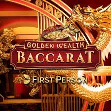 Golden Wealth Baccarat game by Evolution – logo hosted on Spinky