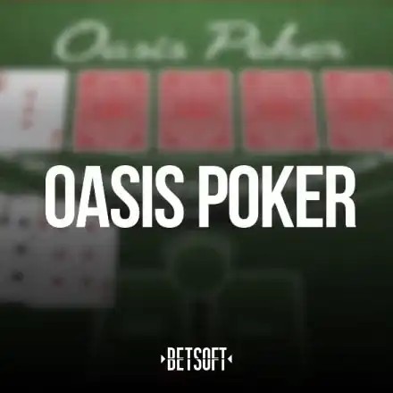 Oasis Poker casino game by Betsoft Gaming – featured logo at Spinky