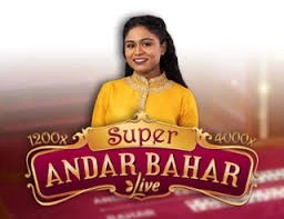 Super Andar Bahar casino game by Evolution – featured logo at Spinky
